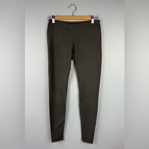 Lululemon Black Brown 7/8 High-Waisted Leggings